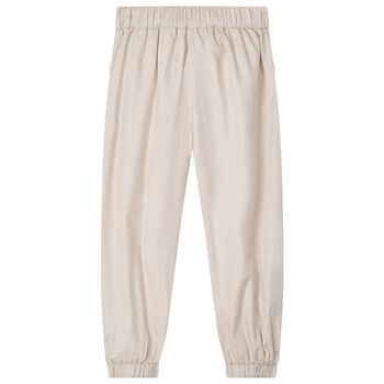 Girls Beige Trousers