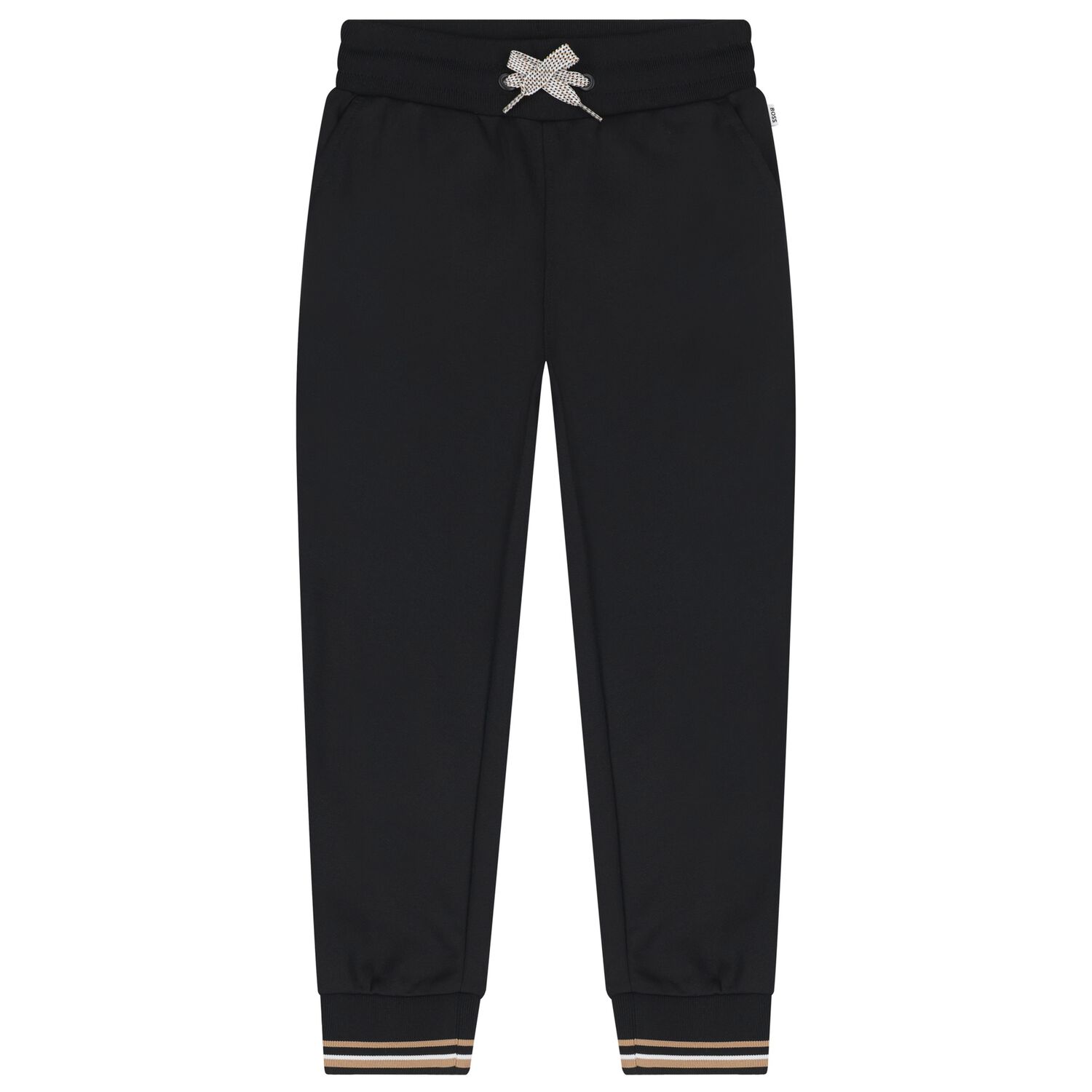 بنطلون رياضى للاولاد باللون الاسود , 1, hi-res image number null