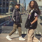 Boys Green Logo Cargo Joggers, 1, hi-res