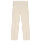 بدلة أولاد رياضية هودي باللون البيج, 1, hi-res