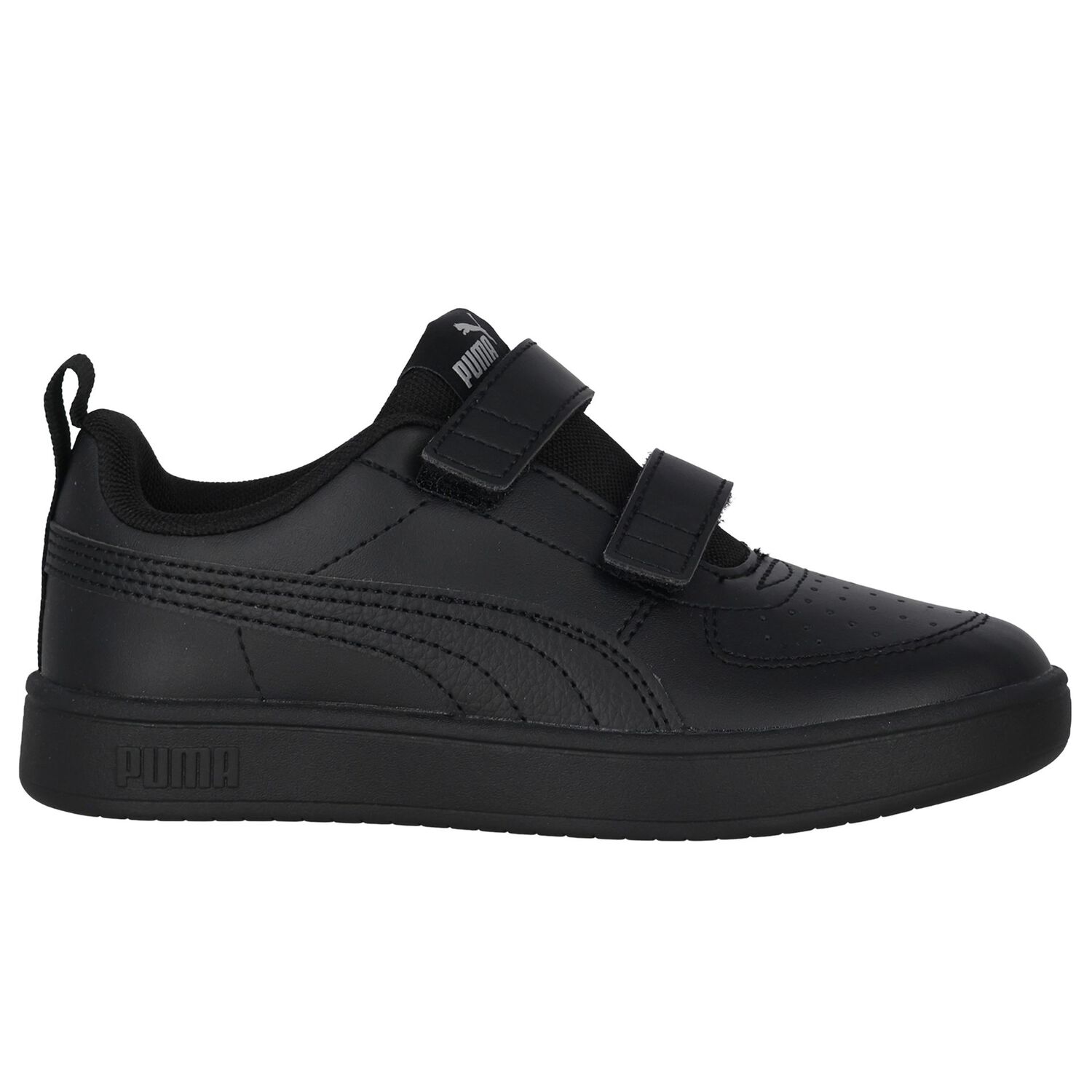 Black Logo Rickie V Inf Trainers, 2, hi-res