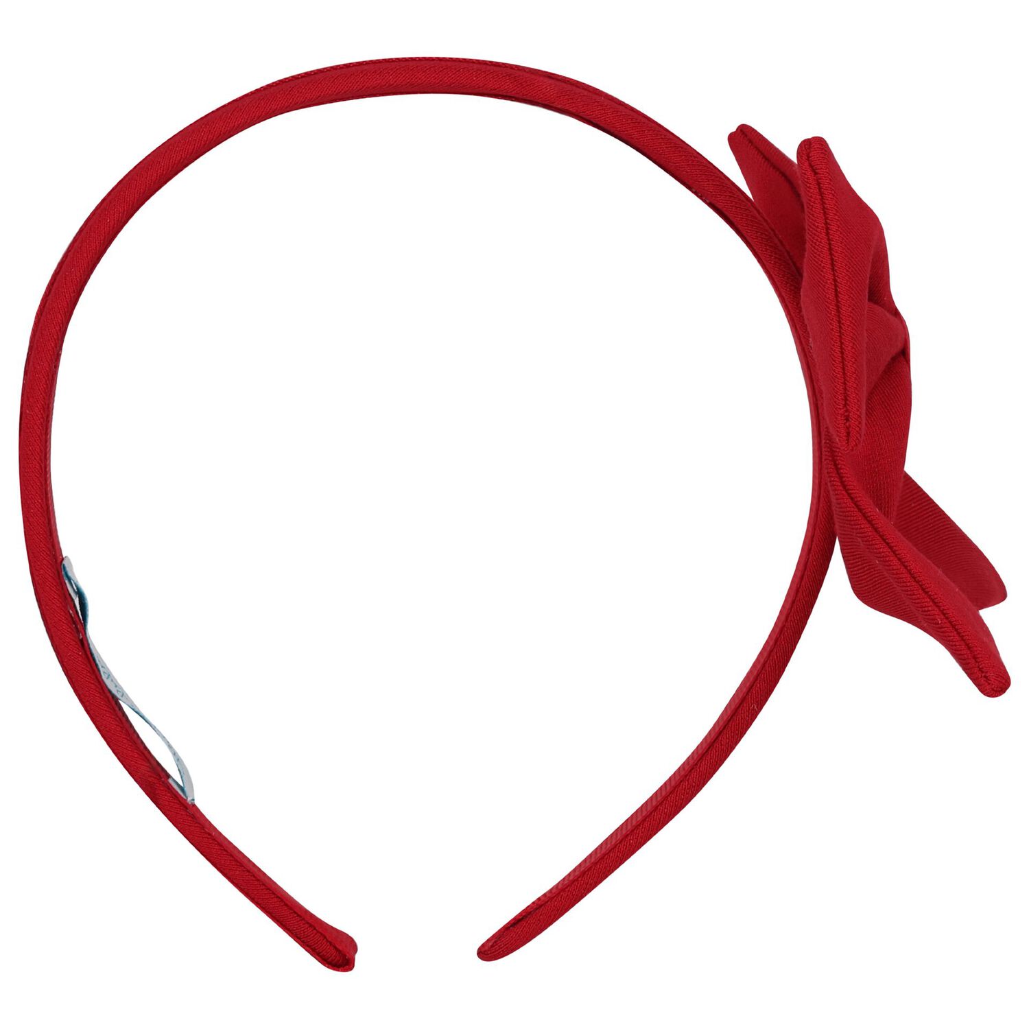 Girls Red Bow Headband, 1, hi-res