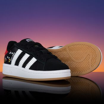 Black & White Campus 00s Led Lights Trainers