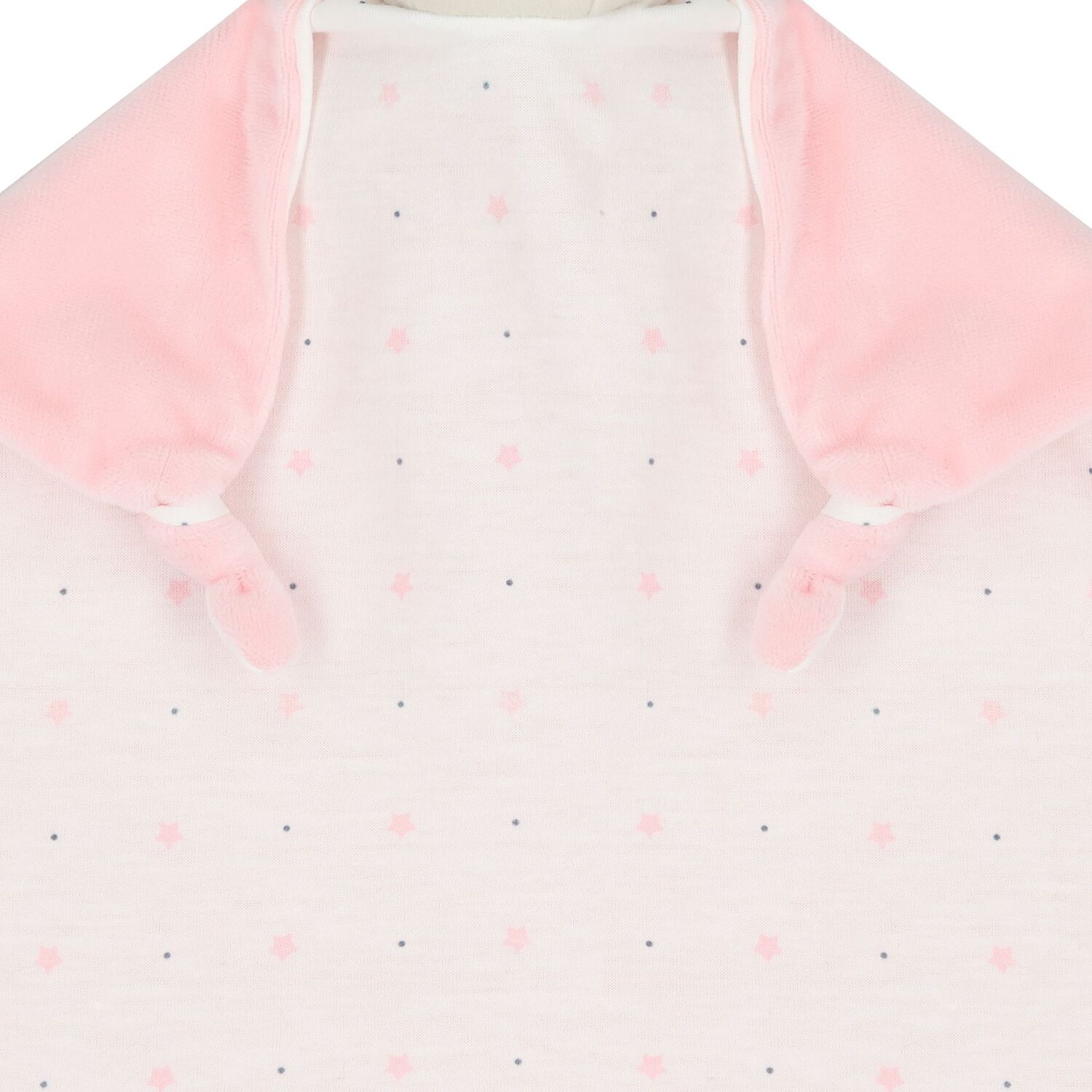 Baby Girls Pink & Beige Comforter, 2, hi-res