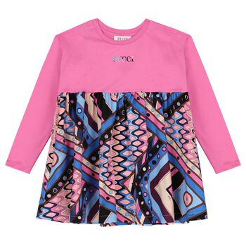 Girls Pink Vivara Dress