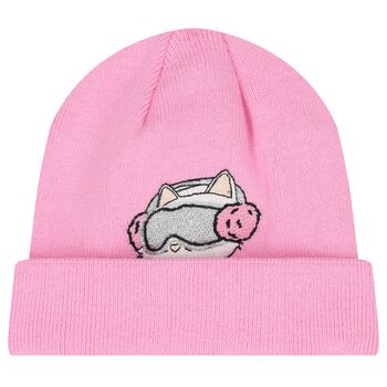 Baby Girls Pink Choupette Logo Hat
