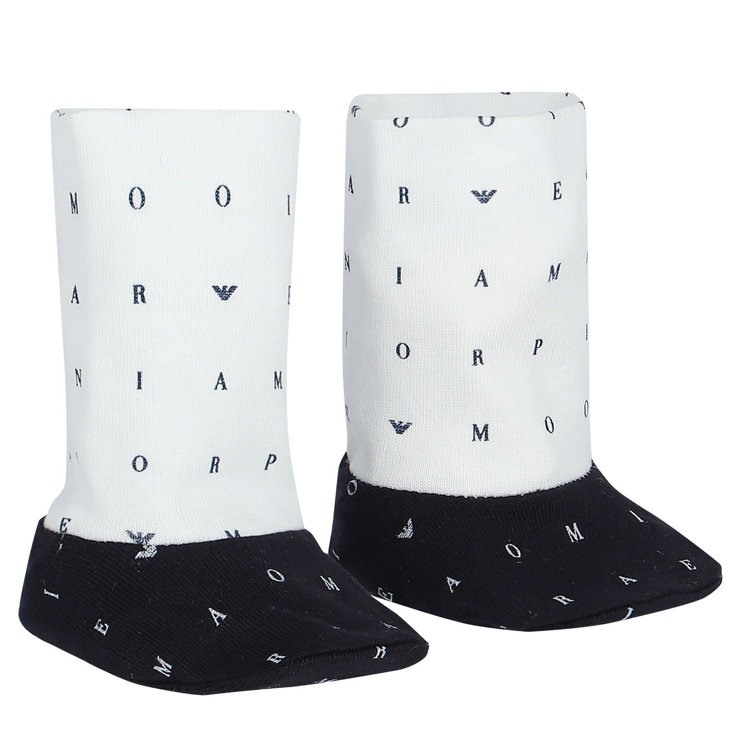 طقم مريلة أولاد بالشعار باللون الكحلى, 1, hi-res