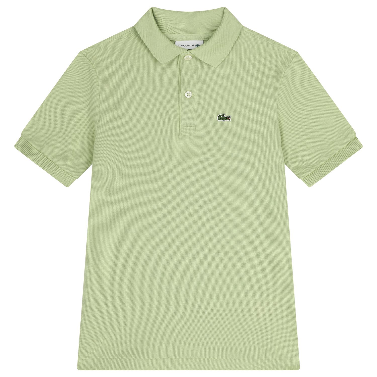Boys Green Logo Polo Shirt, 8, hi-res