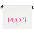 بطانية قطنية باللون وردية  مطبوعة بنقشة زهور للبنات الصغار (86 سم), 2, hi-res