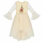 Girls Ivory Tulle Dress, 1, hi-res