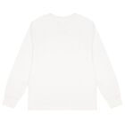 Boys White Logo Long Sleeve Top, 1, hi-res