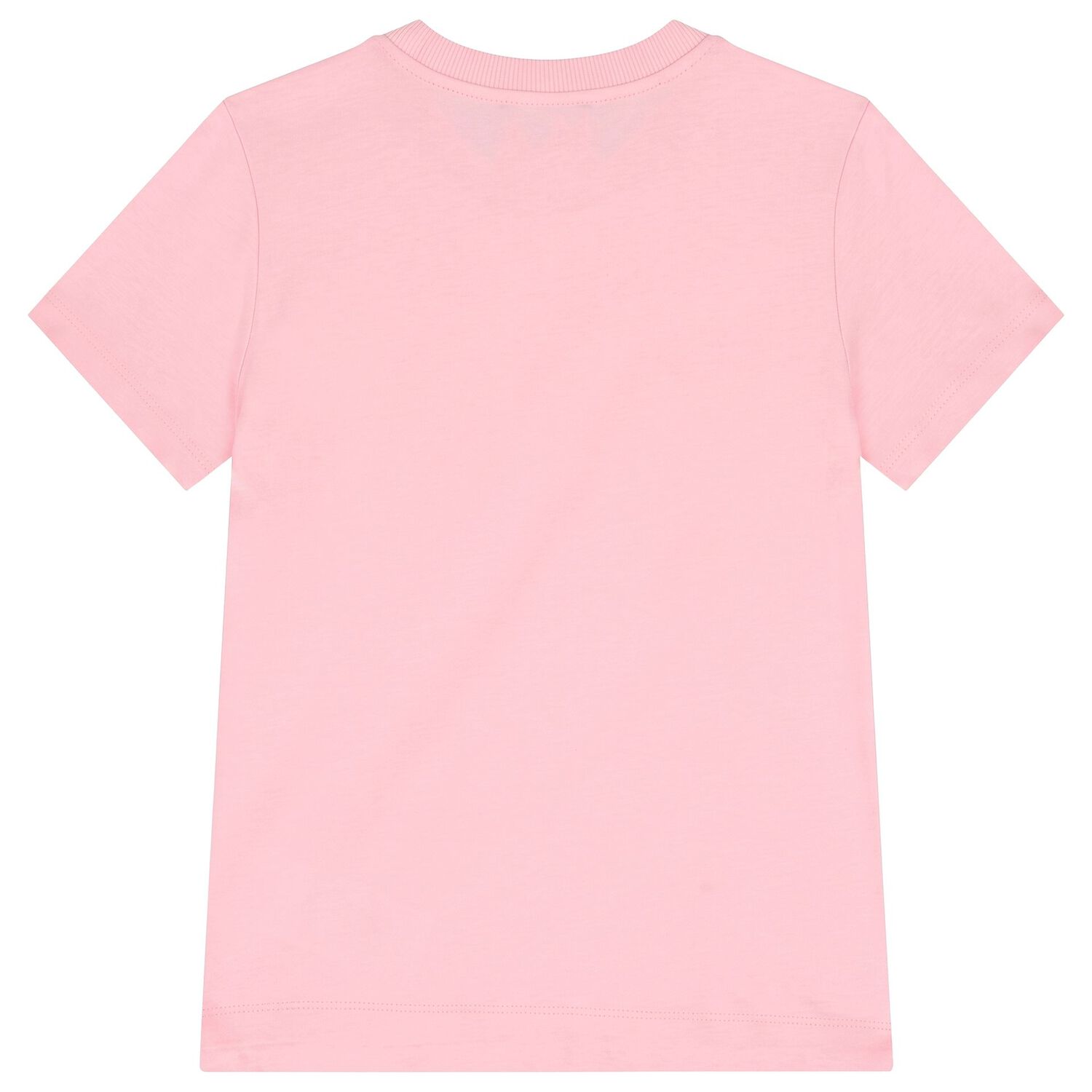 Girls Pink Teddy Bear Logo T-Shirt, 3, hi-res