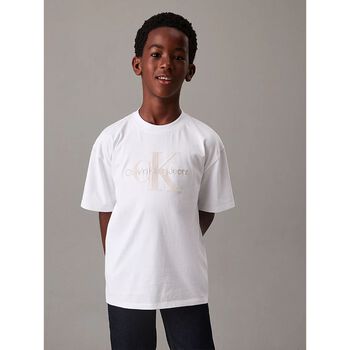 Boys White Logo T-Shirt