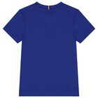 Boys Blue Logo Flag T-Shirt, 1, hi-res