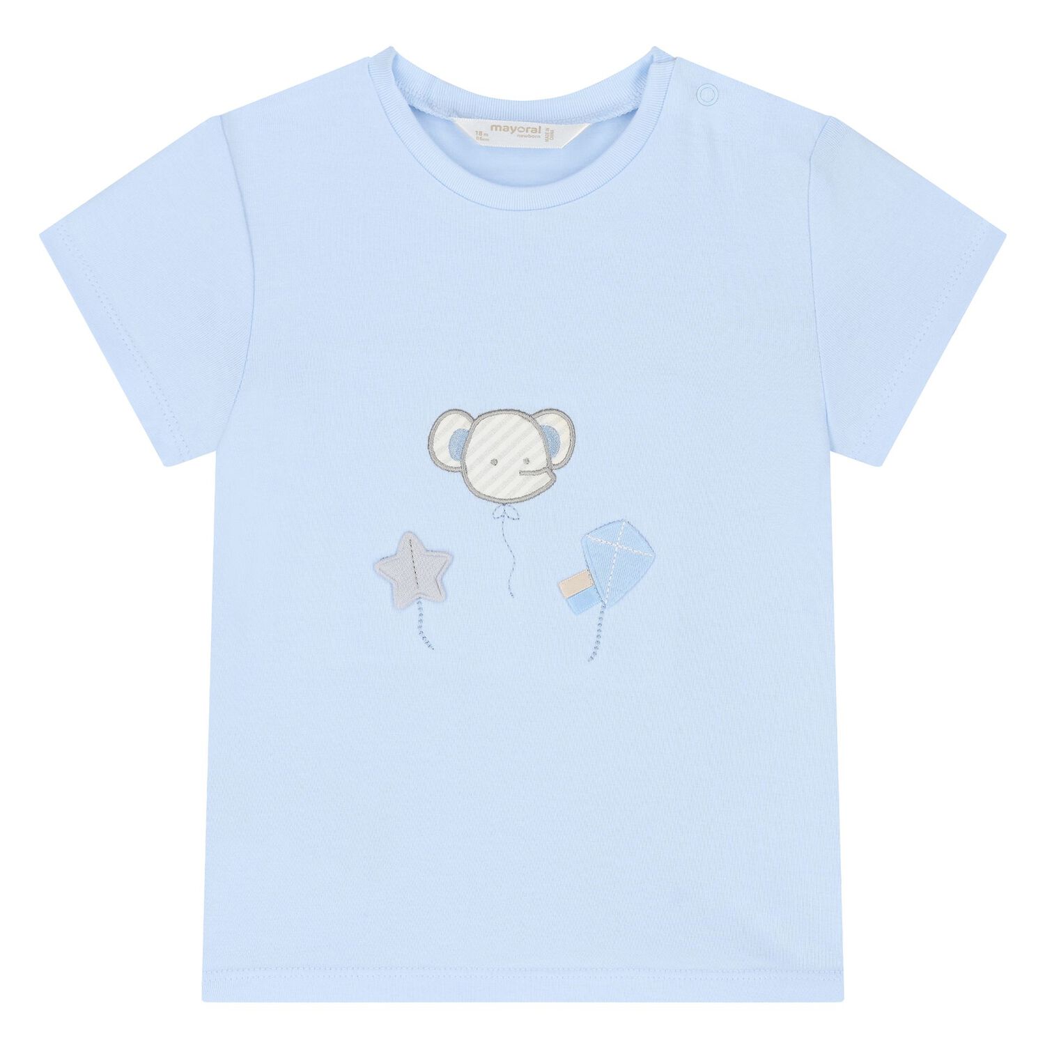 Baby Boys White & Blue Shorts Set ( 2-Pack ), 1, hi-res