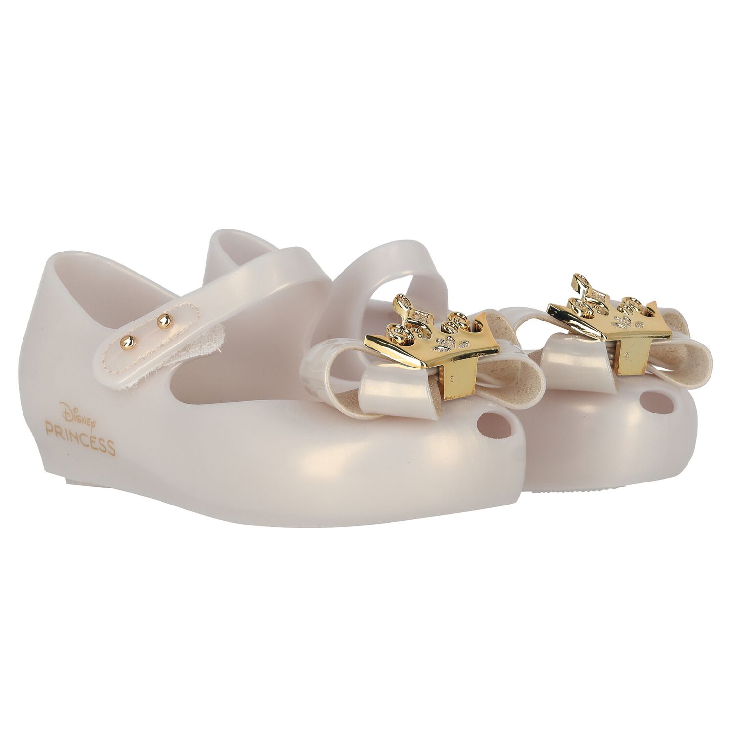 حذاء أميرات ديزني باللون البيج للبنات الصغار, 1, hi-res