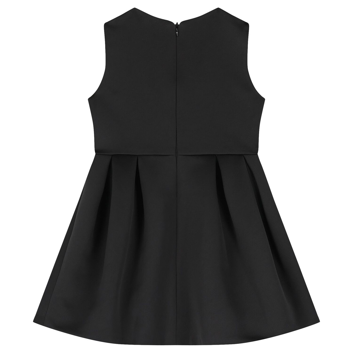Girls Black Embellished Dress, 3, hi-res image number null