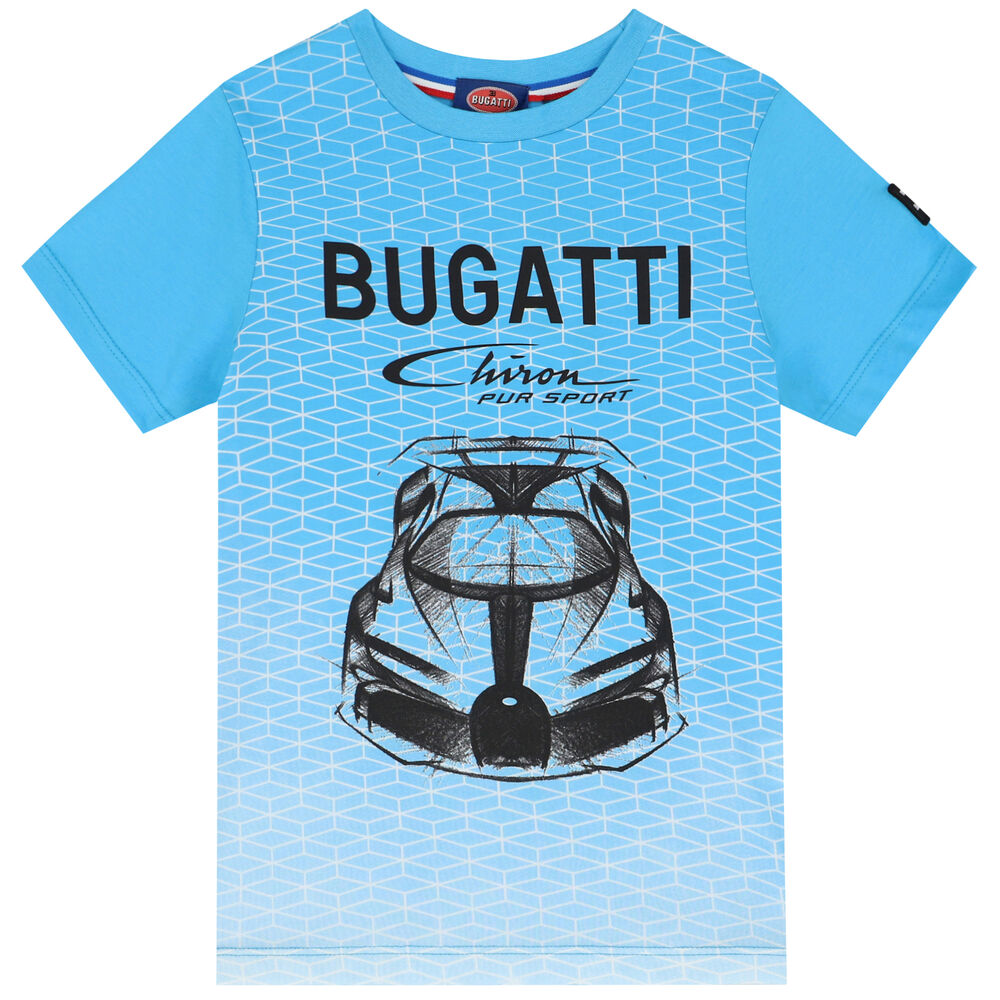 Bugatti Junior Boys T-Shirt Junior | USA Couture Logo Blue
