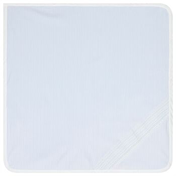 Baby Boys Blue Smocked Blanket