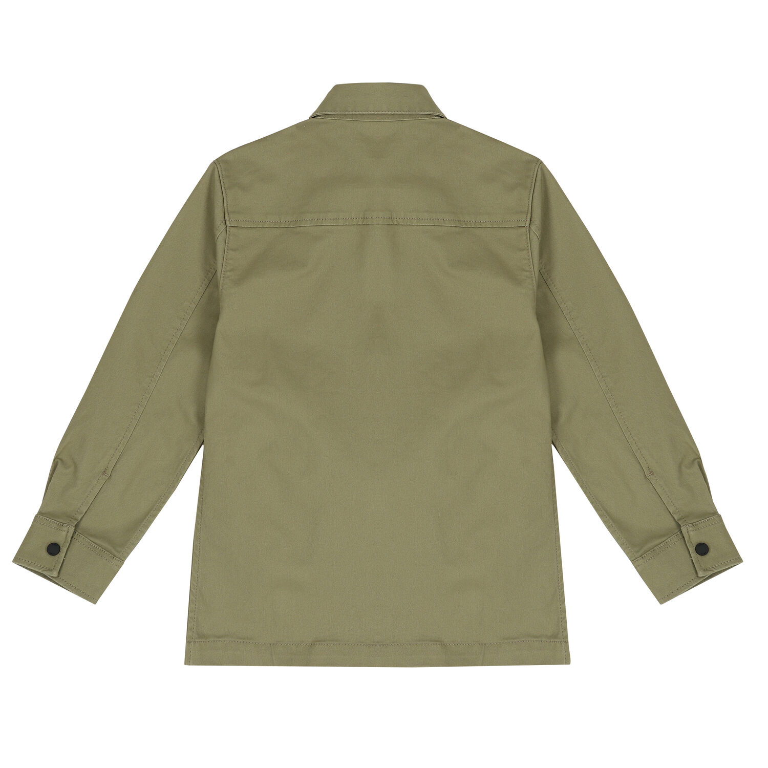 Boys Khaki Green Logo Shirt, 1, hi-res image number null