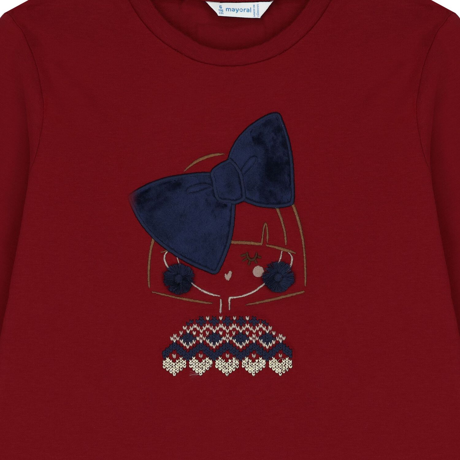 طقم بنات ليغنز بالشعار باللون الأحمر والكحلي , 2, hi-res