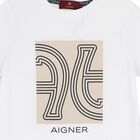 Boys White Logo T-Shirt, 1, hi-res