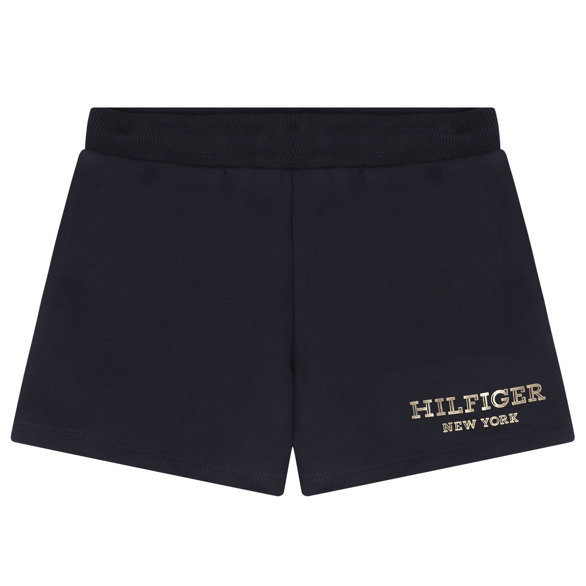 Tommy Hilfiger Girls Navy Blue Logo Shorts Junior Couture