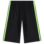 شورت بالشعار تريفول باللون الاسود , 1, hi-res