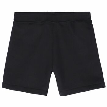 Boys Black Logo Shorts