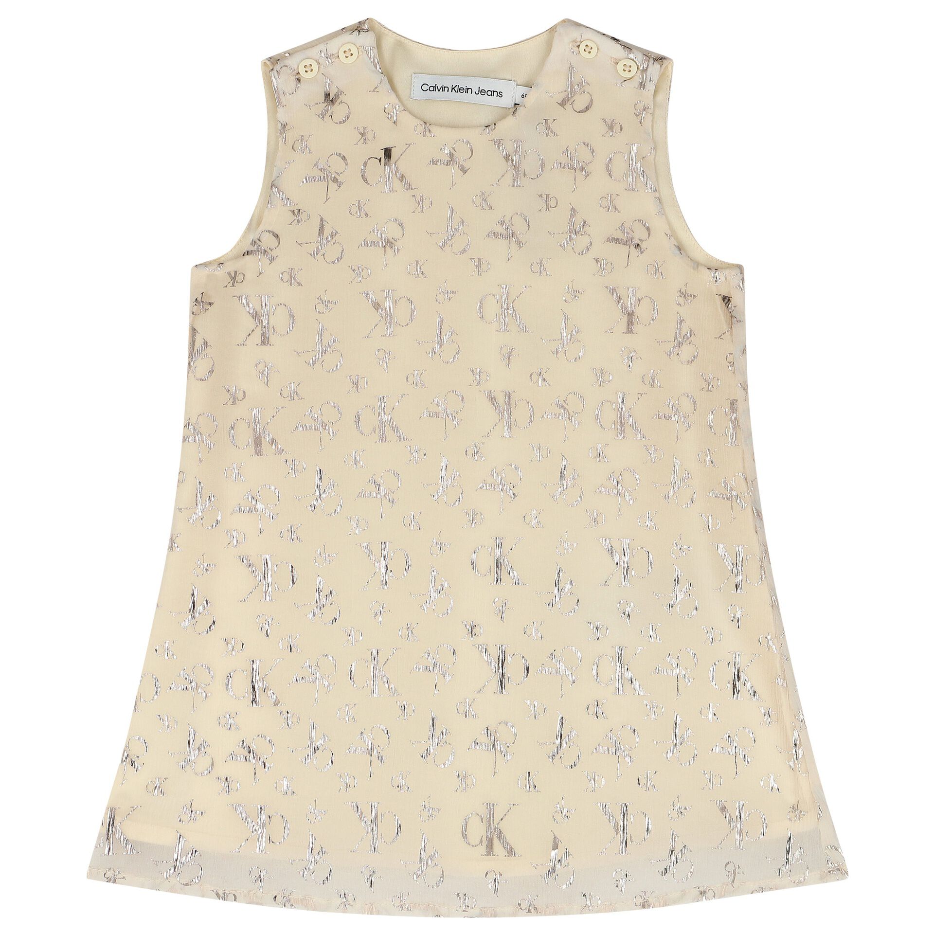 Calvin klein ivory dress 2025