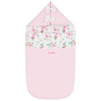 Baby Girls Pink & White Floral Nest