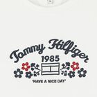 Girls White Logo T-Shirt, 1, hi-res