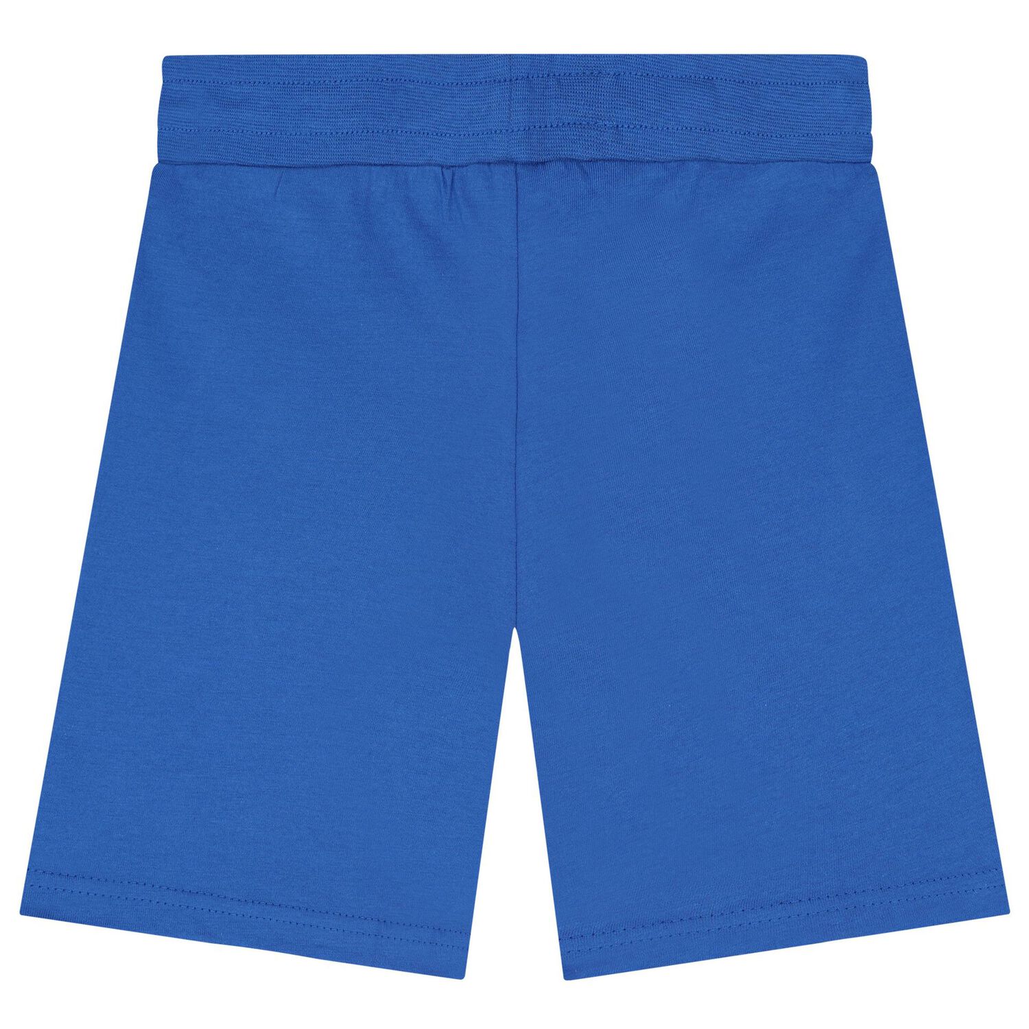 Boys White & Blue Logo Shorts Set, 1, hi-res image number null