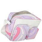 Baby Girls Purple & Pink Iride Changing Bag, 1, hi-res