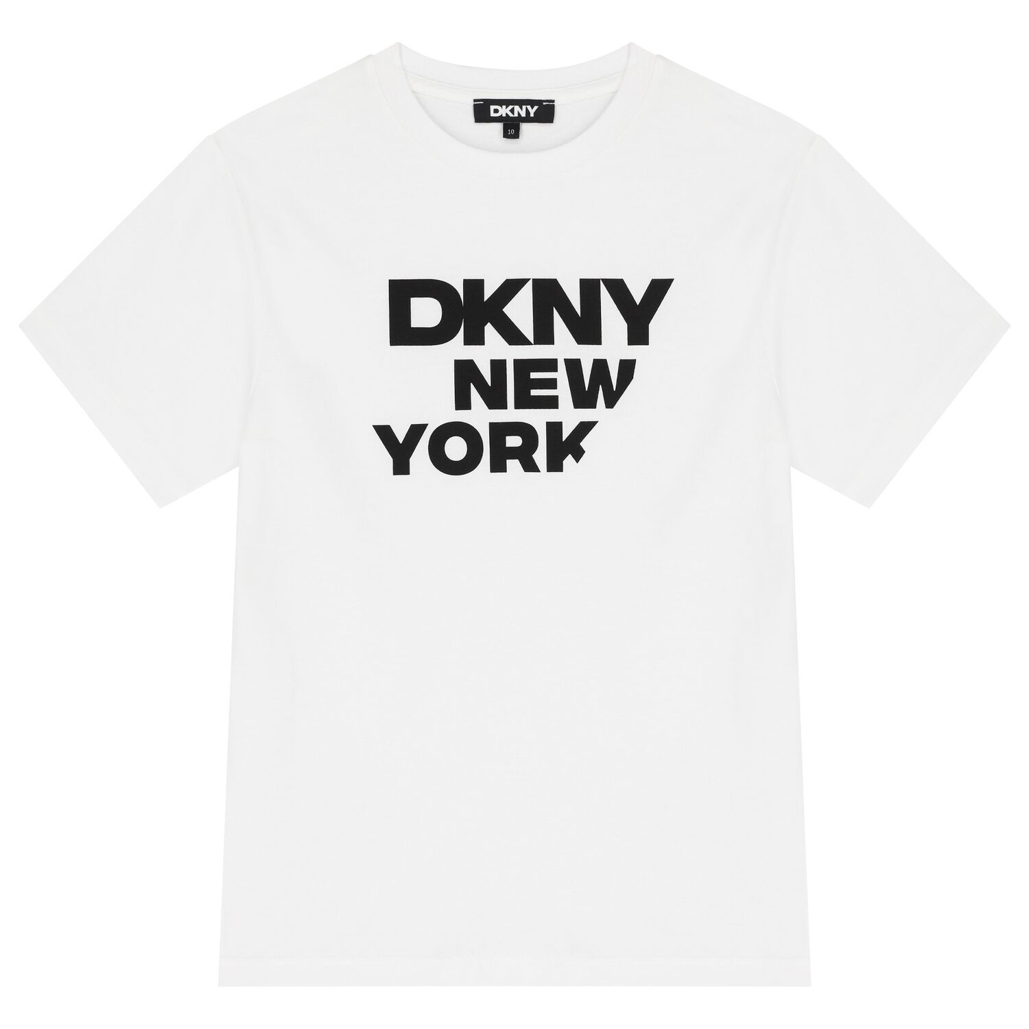 Boys White Logo T-Shirt, 1, hi-res image number null