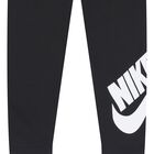 Girls Black Logo Leggings, 1, hi-res