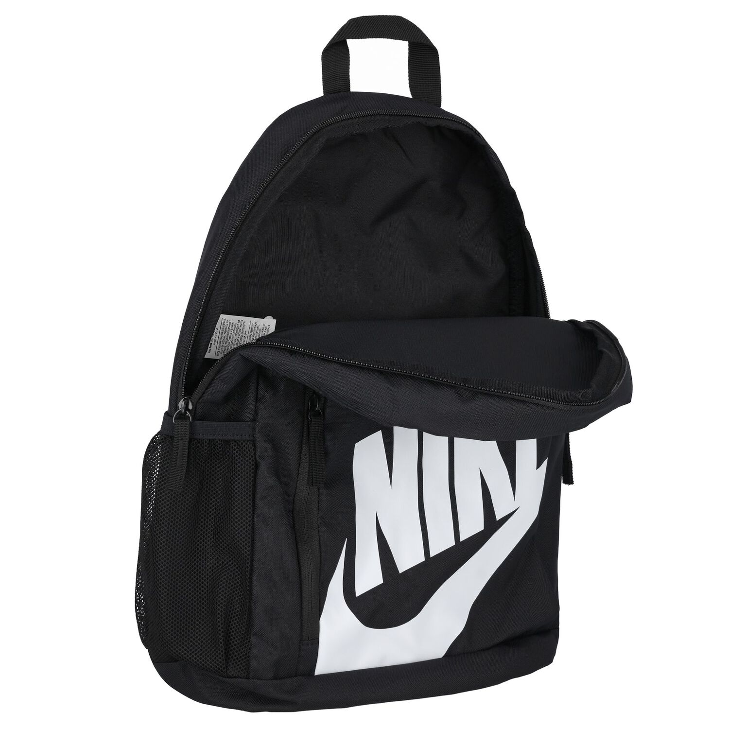 Black Nike Elemental Logo Backpack, 1, hi-res image number null