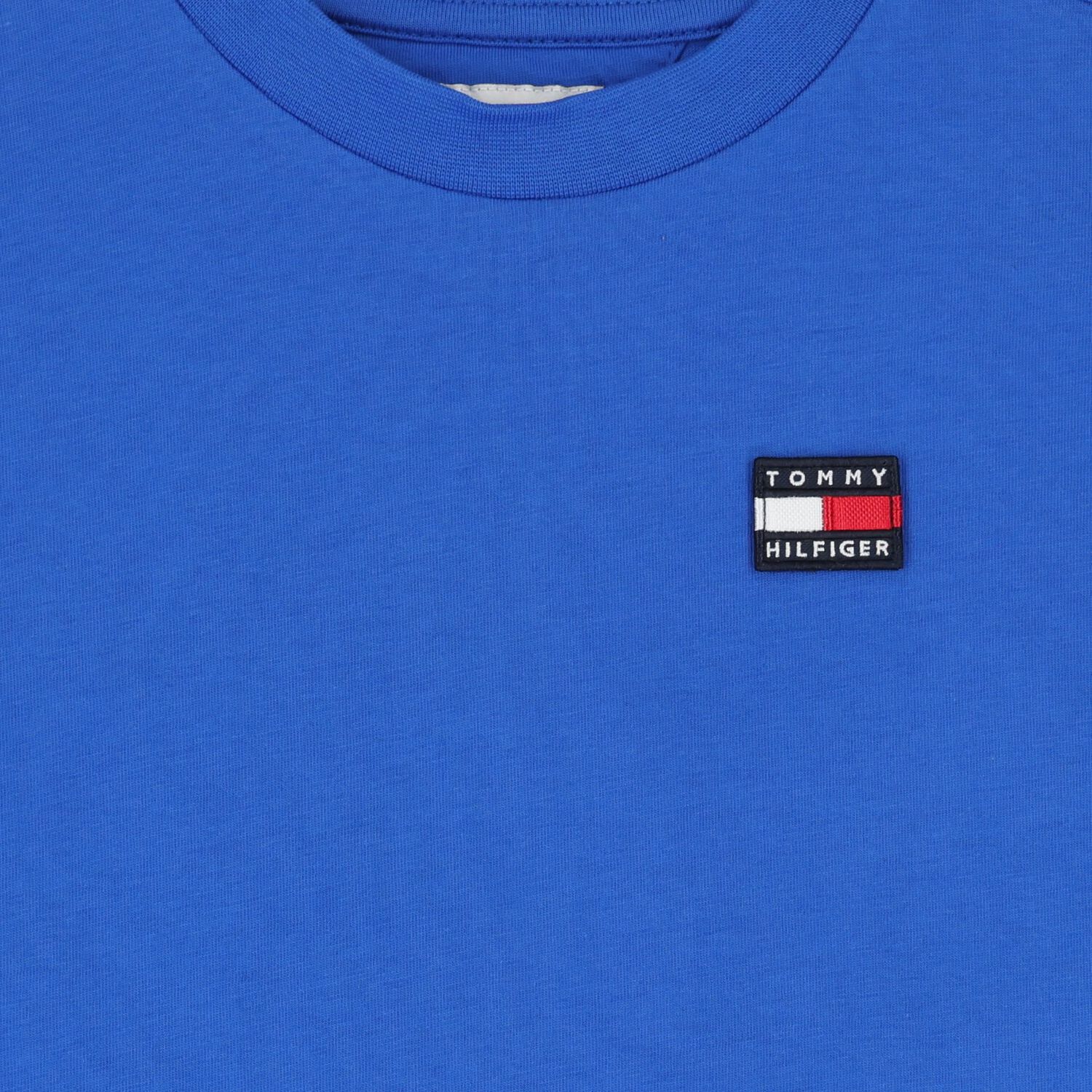 Boys Blue Logo T-Shirt, 1, hi-res