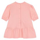 Younger Girls Pink & White Logo Leggings Set, 1, hi-res