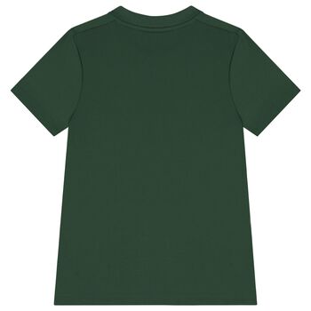 Boys Green Logo T-shirt