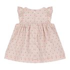 Baby Girls Beige Dress Set, 2, hi-res
