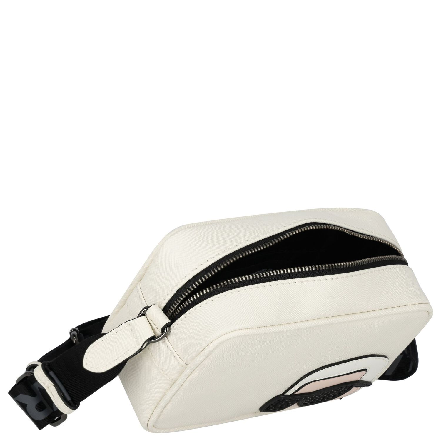 Girls Ivory Logo Ikonik Karl Bag, 1, hi-res image number null