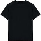 Boys Black Logo T-Shirt, 1, hi-res