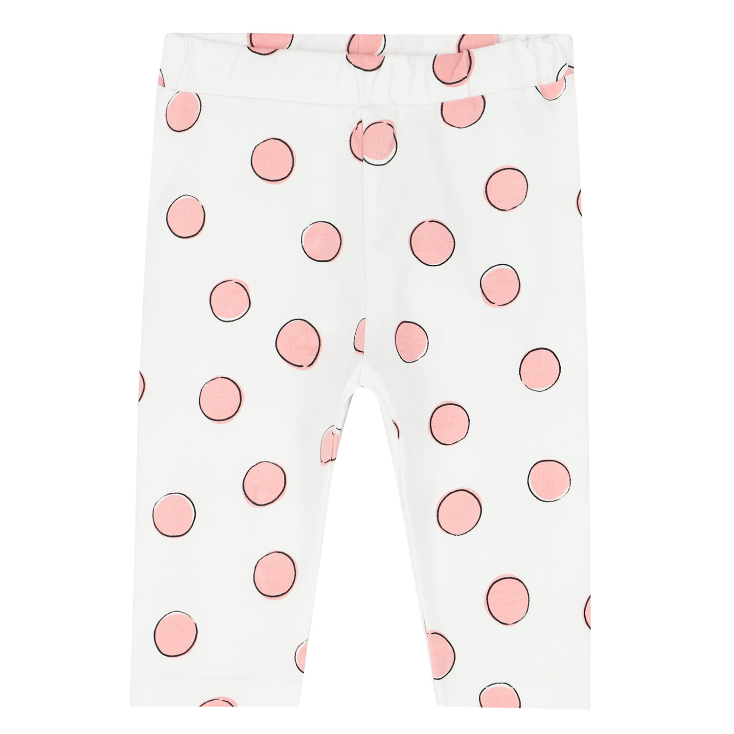 Baby Girls White & Pink Leggings Set, 1, hi-res image number null