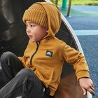 Boys Yellow Tracksuit Set (3 Piece), 1, hi-res