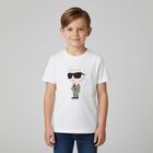 Boys White Ikonik Logo T-Shirt, 1, hi-res