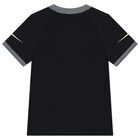 Boys Black & Grey Logo Dri-Fit T-Shirt, 1, hi-res