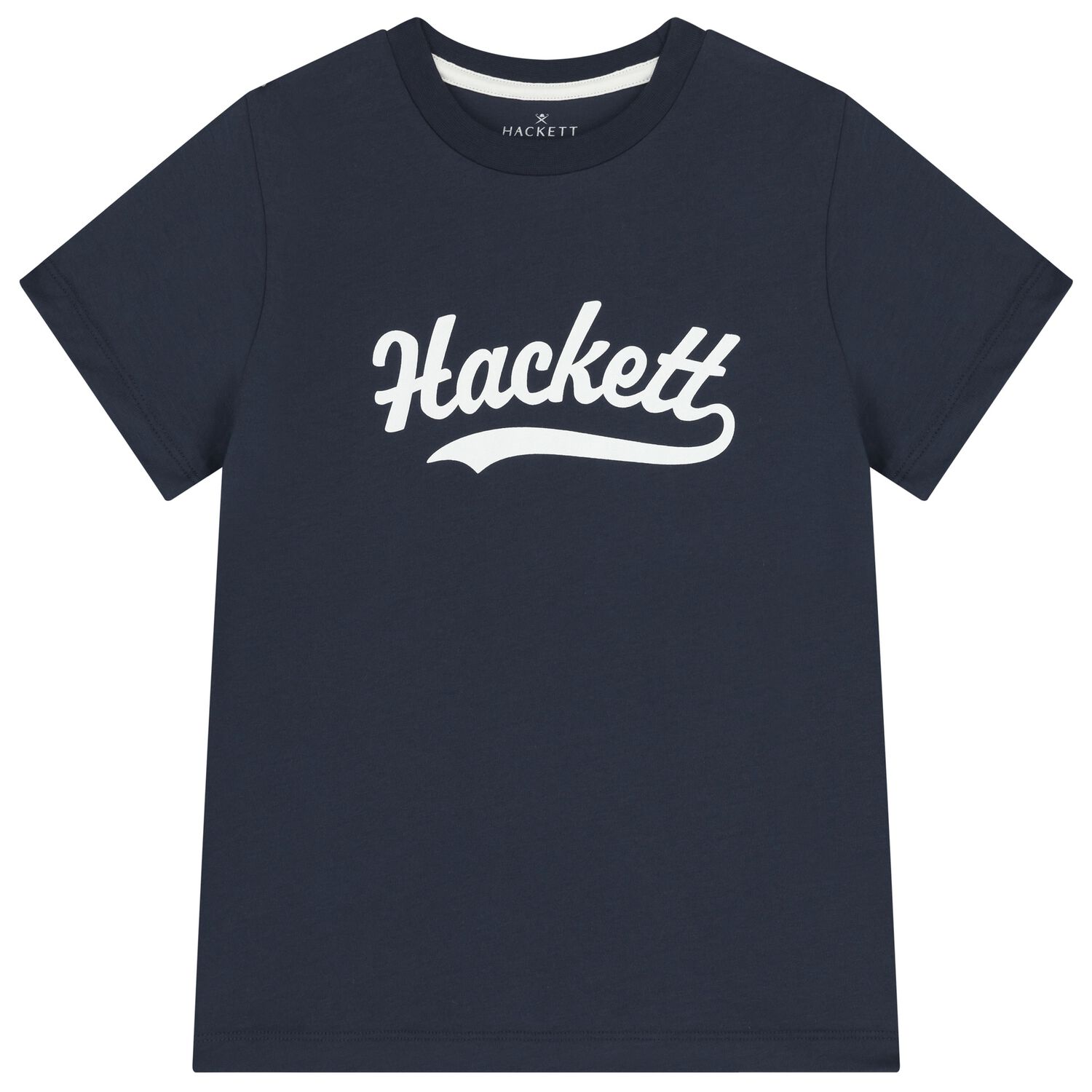 Boys Navy Blue Logo T-Shirt, 2, hi-res