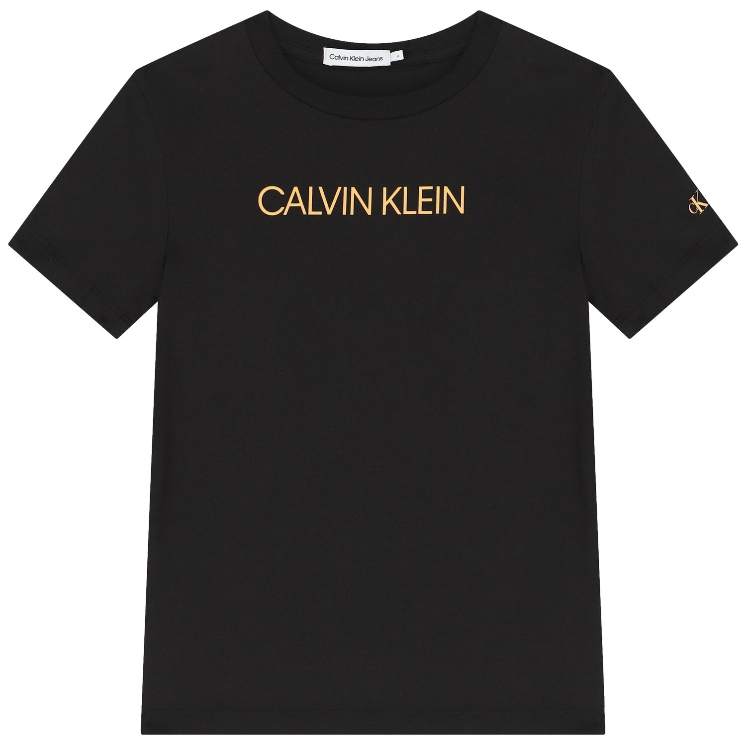 Boys Black Logo T-Shirt, 2, hi-res