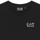 Girls Black Logo T-Shirt, 1, hi-res